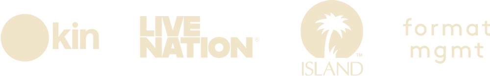 Kin, Live Nation, Island og Format Management
